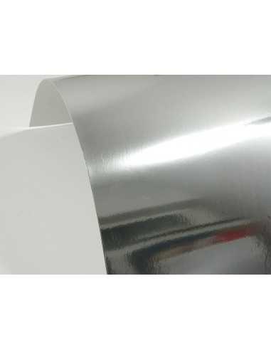 Spiegelkarton Silber DIN A4 (210 x 297 mm) 300 g/m² - 10 Stück