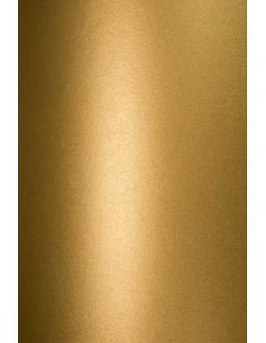Bastelkarton Perlmutt-Dunkelgold DIN A5 (148 x 210 mm) 285 g/m² Stardream Antique Gold - 10 Stück