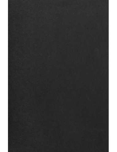 Farbpapier Schwarz DIN A5 (148 x 210 mm) 120 g/m² Burano Nero - 50 Stück