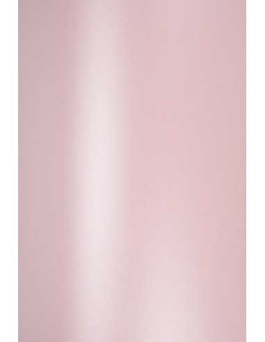 Bastelkarton Perlmutt-Rosa DIN A5 (148 x 210 mm) 250 g/m² Majestic Petal - 10 Stück