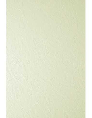 Strukturierter Elfenbeinkarton Creme (Leder) DIN A5 (148 x 210 mm) 246 g/m² Elfenbens Leath Chamois - 200 Stück