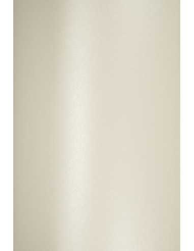 Bastelpapier Perlmutt-Milch DIN B1+ (720 x 1020 mm) 120 g/m² Majestic Milk