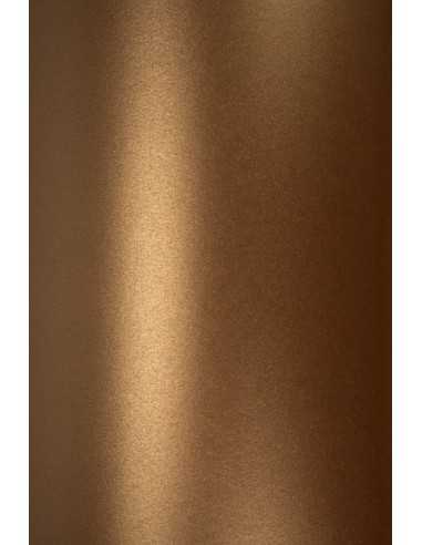 Bastelkarton Perlmutt-Altgold DIN B1+ (720 x 1020 mm) 250 g/m² Majestic Casino Gold