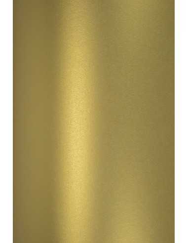 Bastelkarton Perlmutt-Echtgold DIN B1+ (720 x 1020 mm) 250 g/m² Majestic Real Gold