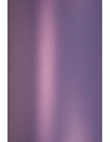 Bastelkarton Perlmutt-Hellviolett DIN B1+ (720 x 1020 mm) 250 g/m² Majestic Satin Violet