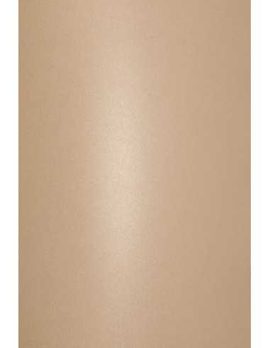 Bastelpapier Perlmutt-Puderrosa DIN B1 (700 x 1000 mm) 120 g/m² Aster Metallic Nude Powder