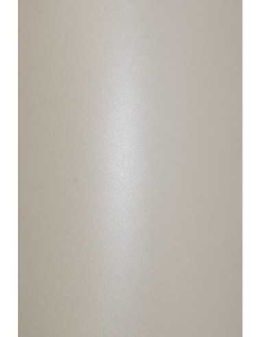 Bastelpapier Perlmutt-Beige DIN B1 (700 x 1000 mm) 120 g/m² Aster Metallic Sand