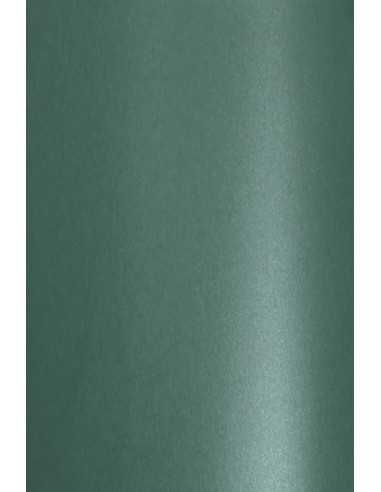 Bastelkarton Perlmutt-Dunkelgrün DIN B1 (700 x 1000 mm) 280 g/m² Aster Metallic Green R100