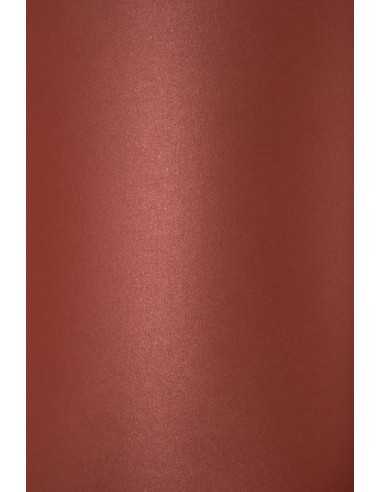 Bastelpapier Perlmutt-Bordeaux DIN B1 (700 x 1000 mm) 120 g/m² Curious Metallics Bordeaux