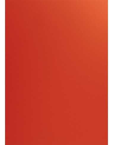 Strukturierter Bastelkarton Rot DIN B1 (700 x 1000 mm) 270 g/m² Curious Matter Desiree Red