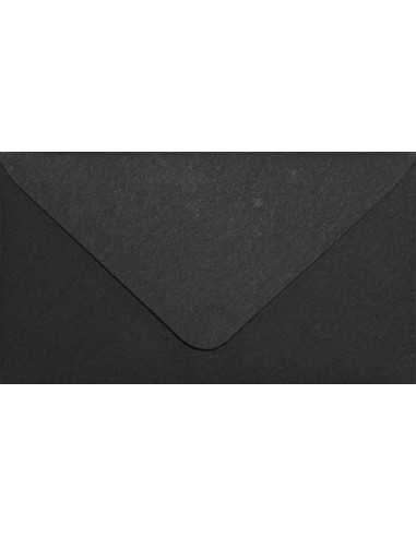 Farbige Briefumschläge Schwarz DIN C8 (58 x 100 mm) 115 g/m² Sirio Color Nero nassklebend