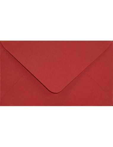 Farbige Briefumschläge Rot DIN C8 (58 x 100 mm) 115 g/m² Sirio Color Lampone nassklebend