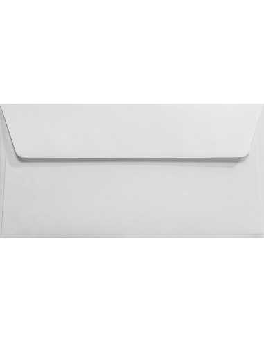 Strukturierte Briefumschläge Weiß DIN lang (110 x 220 mm) 120 g/m² Aster Laid haftklebend
