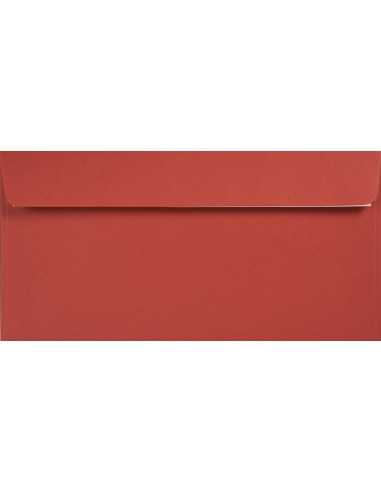 Ökologische Briefumschläge Rot DIN lang (110 x 220 mm) 120 g/m² Kreative Ruby haftklebend