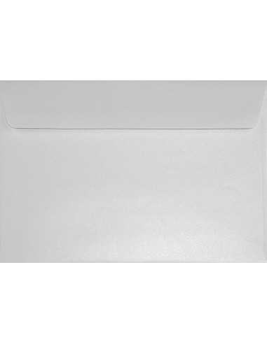 Briefumschläge Perlmutt-Weiß DIN C5 (162 x 229 mm) 125 g/m² Sirio Pearl Ice White haftklebend