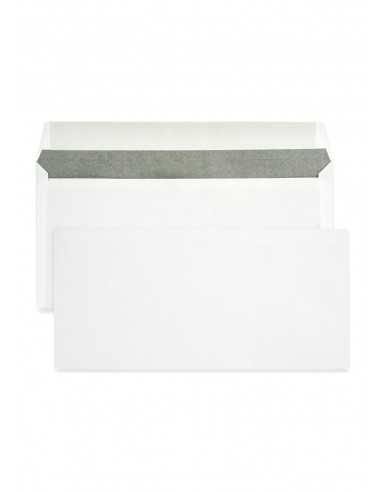 Versandtaschen Weiß DIN lang (110 x 220 mm) 90 g/m² haftklebend - 1000 Stück