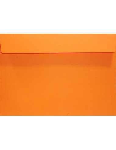 Farbige Briefumschläge Orange DIN C5 (162 x 229 mm) 120 g/m² Design haftklebend