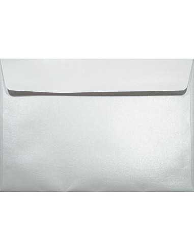 Briefumschläge Perlmutt-Weiß DIN C5 (162 x 229 mm) 120 g/m² Majestic Marble White haftklebend