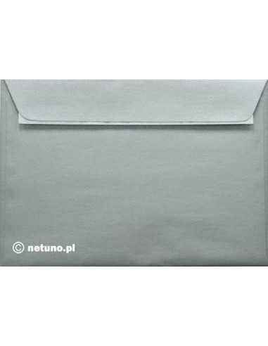 Briefumschläge Perlmutt-Silber DIN C5 (162 x 229 mm) 110 g/m² Galaxy Silver haftklebend