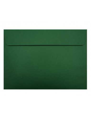 Farbige Briefumschläge Dunkelgrün DIN C4 (229 x 324 mm) 120 g/m² Design haftklebend