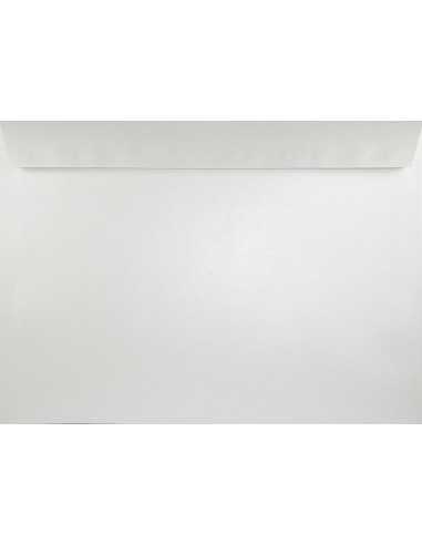 Briefumschläge Perlmutt-Weiß DIN C4 (229 x 324 mm) 120 g/m² Majestic Marble White haftklebend