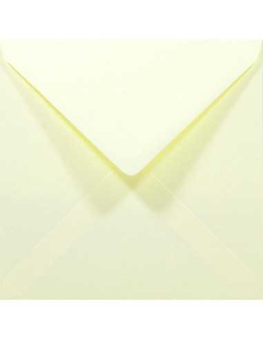 Farbige Briefumschläge Creme quadratisch (140 x 140 mm) 80 g/m² Rainbow Farbe R03 nassklebend