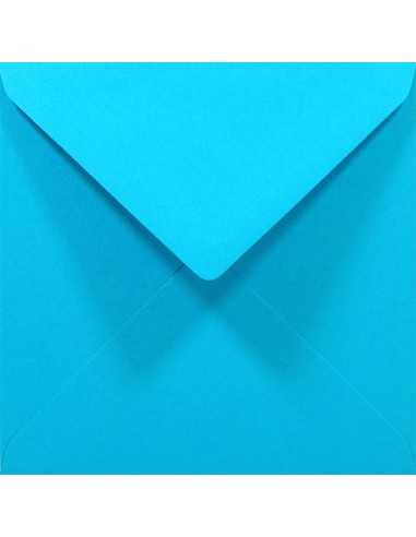 Briefumschläge Blau quadratisch (140 x 140 mm) 80 g/m² Rainbow Farbe R88 nassklebend