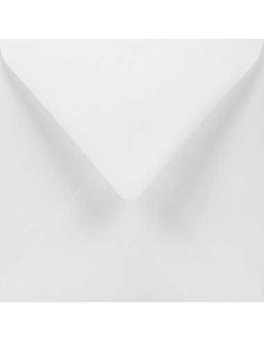 Briefumschläge Weiß quadratisch (155 x 155 mm) 100 g/m² Lessebo White nassklebend