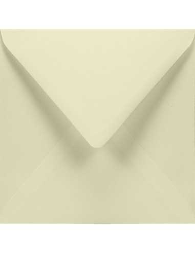 Farbige Briefumschläge Creme quadratisch (155 x 155 mm) 120 g/m² Arena Ivory haftklebend