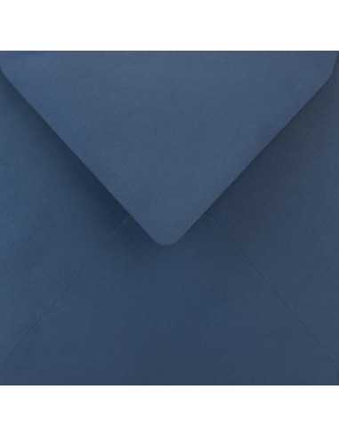 Farbige Briefumschläge Dunkelblau quadratisch (153 x 153 mm) 115 g/m² Sirio Color Blu nassklebend