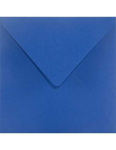 Farbige Briefumschläge Blau quadratisch (153 x 153 mm) 115 g/m² Sirio Color Iris nassklebend