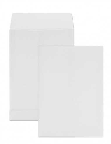 Faltentaschen Weiß DIN C4 (229 × 324 mm) haftklebend - 50 Stück