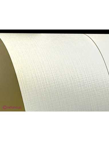 Strukturierter Bastelkarton Cream (Karo) DIN A1 (610 x 860 mm) 250 g/m² Aster Cream