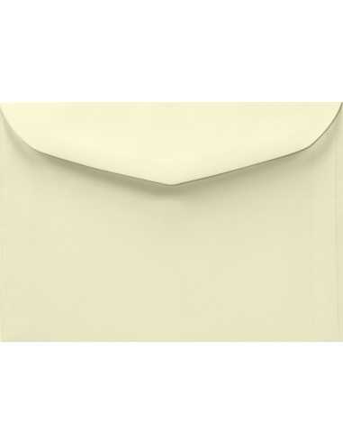 Farbige Briefumschläge Ecru DIN B6 (125 x 175 mm) 100 g/m² Lessebo Ivory nassklebend