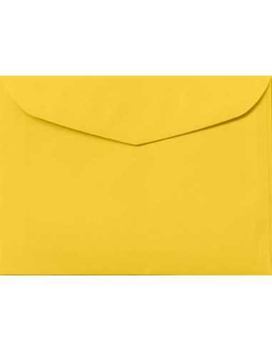 Farbige Briefumschläge Gelb DIN B6 (125 x 175 mm) 80 g/m² Apla nassklebend