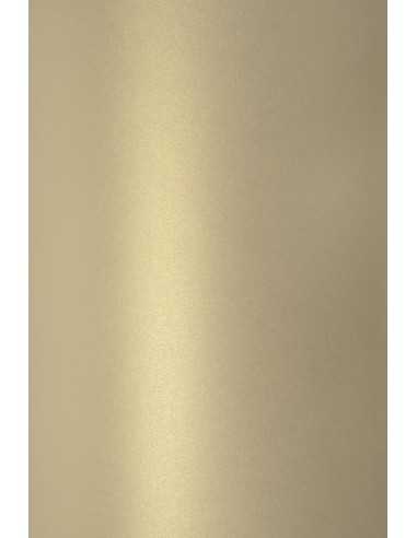 Bastelkarton Perlmutt-Gold DIN C2 (460 x 320 mm) i-Tone 300 g/m² Curious Metallics Gold