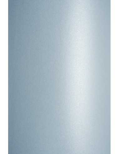 Bastelkarton Perlmutt-Hellblau DIN B1 (700 x 1000 mm) 300 g/m² Curious Metallics Iceberg