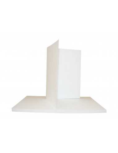 Faltkarten Weiß DIN A5 (148 x 210 mm) 240 g/m² Lessebo - 25 Stück