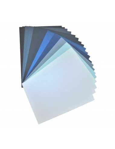 Bastelpapier-Set Blau DIN A5 (148 × 210 mm) - 20 Stück