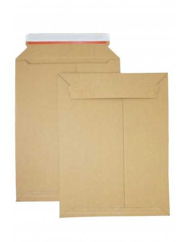 Versandtaschen aus Wellpappe Braun DIN B3 (352 x 520 mm) 354 g/m² - 50 Stück