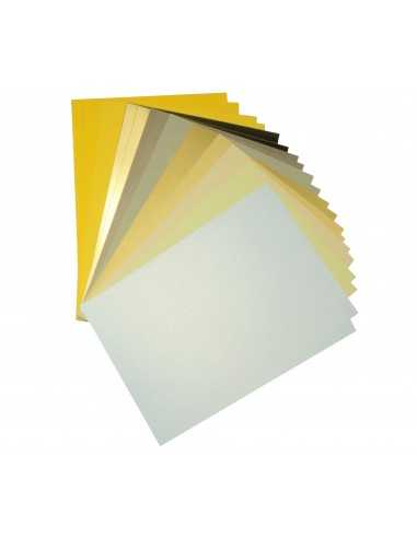 Bastelpapier-Set Gelb DIN A4 (210 x 297 mm) - 20 Stück
