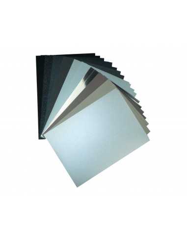 Bastelpapier-Set Silber DIN A4 (210 x 297 mm) - 20 Stück