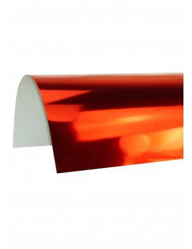 Spiegelkarton Rot DIN B1+ (700 x 1000 mm) 270 g/m²