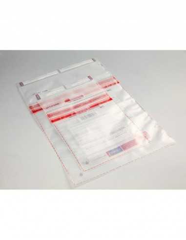 Sicherheitsumschläge transparent DIN B4 (240 x 365 mm) Emerson - 100 Stück