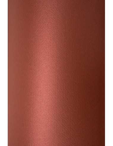 Bastelkarton Perlmutt-Bordeaux DIN A4 (210 x 297 mm) 290 g/m² Sirio Pearl Merida Burgund - 10 Stück