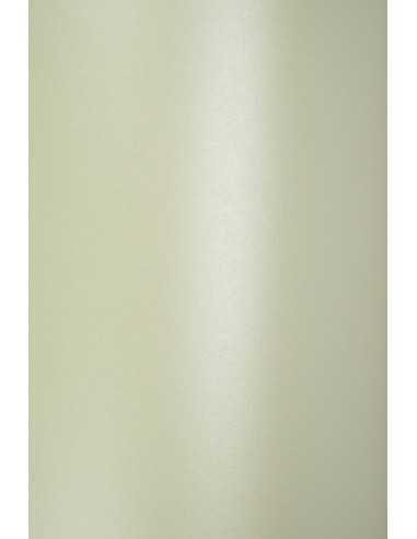 Bastelpapier Perlmutt-Aloe DIN A4 (210 x 297 mm) 120 g/m² Curious Metallics Aloe - 10 Stück