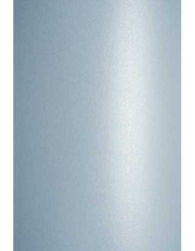 Bastelkarton Perlmutt-Hellblau DIN A4 (210 x 297 mm) 300 g/m² Curious Metallics Iceberg - 10 Stück