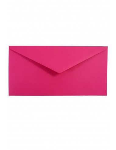 Ökologische Briefumschläge Dunkelrosa DIN lang (110 x 220 mm) 120 g/m² Keaykolour Lipstick nassklebend