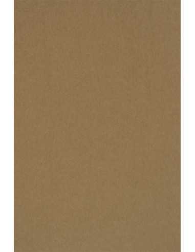 Ökologische Faltkarten Braun DIN A5 (148 x 210 mm) 340 g/m² Kraftpapier EKO Kraft PLUS - 25 Stück