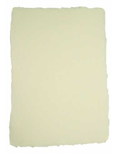 Büttenpapier Ecru DIN A4 (210 x 297 mm) 180 g/m² - 5 Stück
